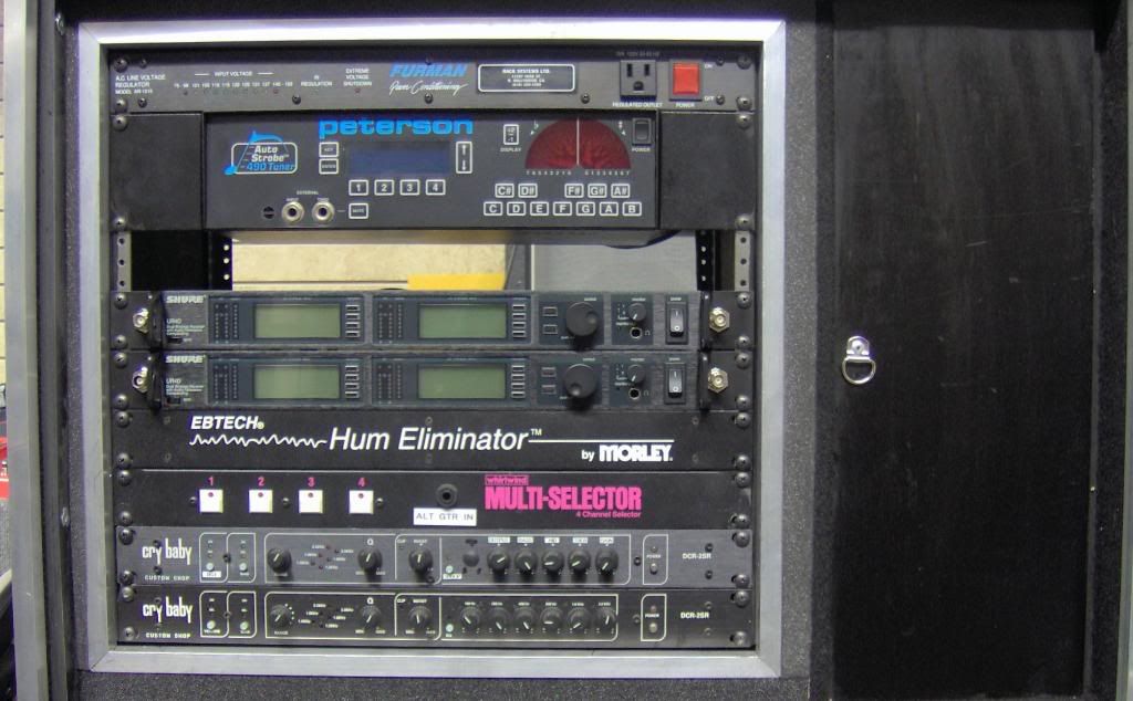 RigTalk • View topic Slash solo tour pedal board by Rack Systems W